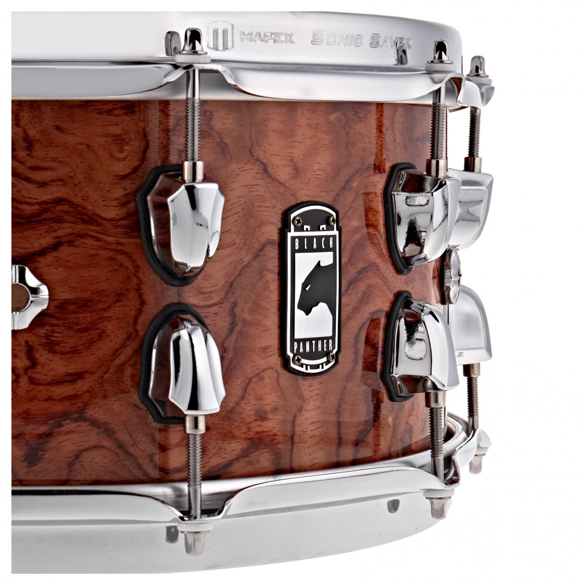 Mapex Black Panther Shadow 14 x 6.5 Birch Walnut Snare Drum