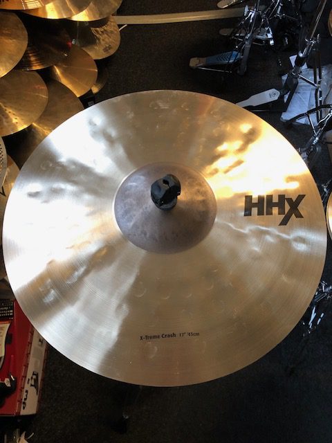 Sabian HHX 17 X Treme Crash Cymbal Natural Finish pre owned