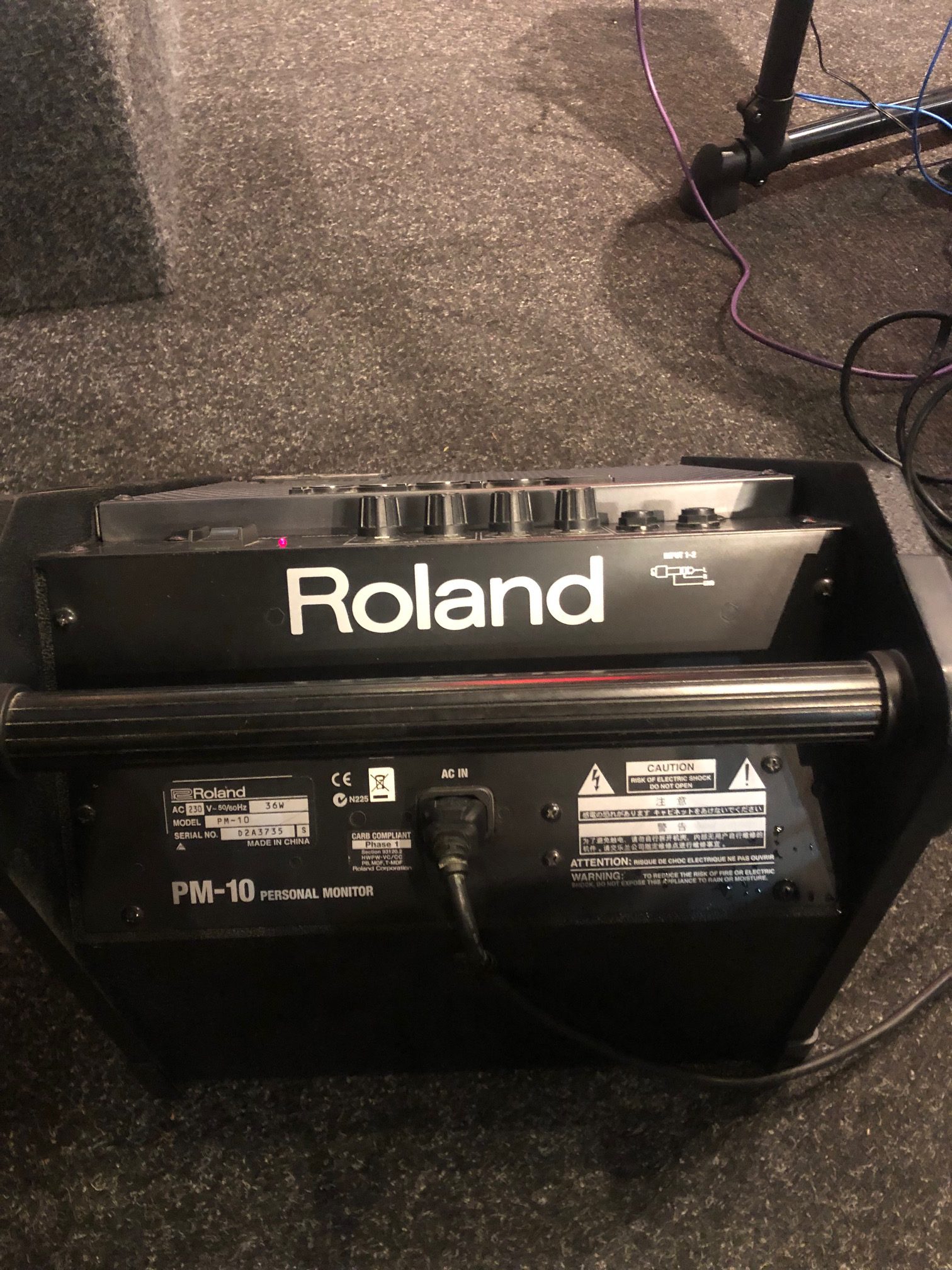 Roland pm 10 drum monitor deals
