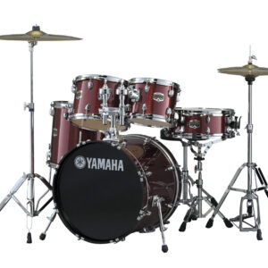 Yamaha Gigmaker 22" Rock Drum Kit - Burgundy Glitter - Image 1