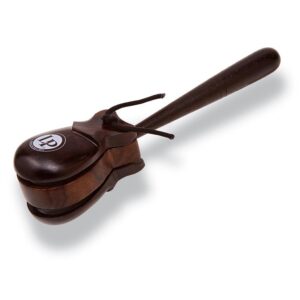 LP Professional Castanets, Single Set with Handle - Image 1
