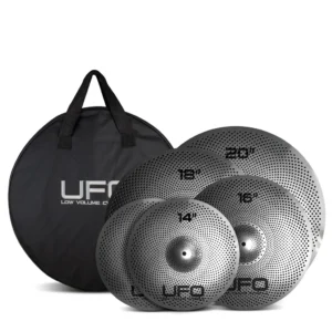 UFO Quote Cymbal Set XL, with 14", 16", 18", 20" & Bag - Image 1