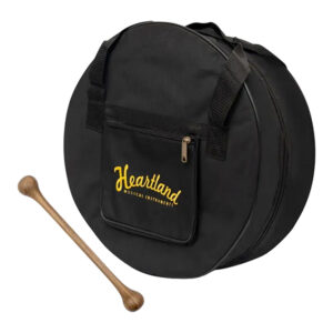 Muzikkon 15" x 6" Premium Easy-Tune Bodhran with Wood Finish - Image 5