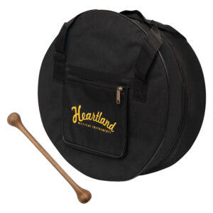 Muzikkon 14" x 4" Premium Tuned Bodhran with Ebony Finish - Image 4