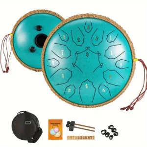 12", 15 Note D Major Tongue Drum - Image 2