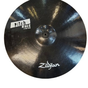 Zildjian Pitch Black 22" Ride Cymbal (pre-owned) - Image 1