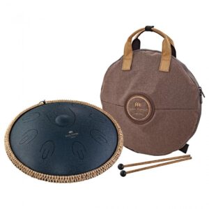 Meinl Sonic Energy 16" Octave Steel Tongue Drum D Amara, Navy Blue - Image 1