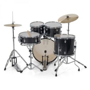 Gretsch Renegade 20" Drum Kit With Hardware & Cymbals, Black Mist - Image 2
