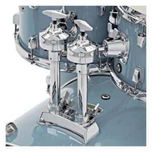 Yamaha Rydeen 20" Drum Kit w/Hardware Cymbals and drum throne, Gloss Pale Blue - Image 9
