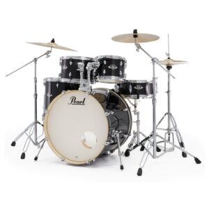 Pearl Export 22'' American Fusion Drum Kit, Jet Black - Image 1