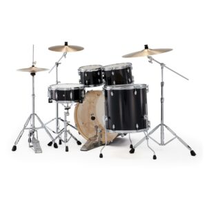 Pearl Export 22'' American Fusion Drum Kit, Jet Black - Image 3