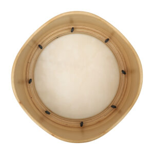 Muzikkon 15" x 7" Premium Wave Easy-Tune Bodhran with Maple Finish - Image 3