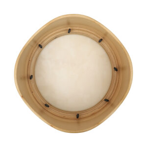 Muzikkon 14" x 7" Premium Wave Easy-Tune Bodhran with Maple Finish - Image 2
