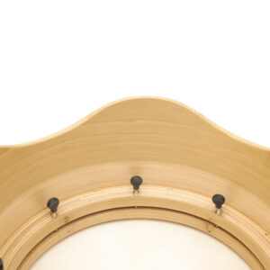 Muzikkon 15" x 7" Premium Wave Easy-Tune Bodhran with Maple Finish - Image 4
