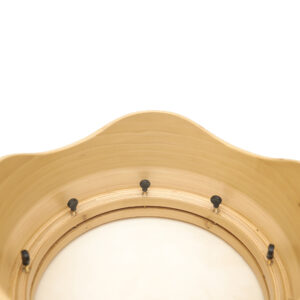 Muzikkon 14" x 7" Premium Wave Easy-Tune Bodhran with Maple Finish - Image 3