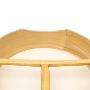 Muzikkon 14" x 4" Premium Tuned Bodhran with Mulberry Finish - Image 3
