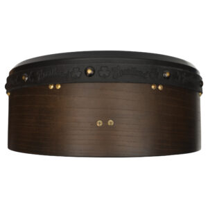 Muzikkon 16" x 6" Tuneable Bodhran with Ebony Finish - Image 5