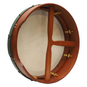Muzikkon 18" x 4" Tuneable Bodhran with Red Cedar Finish - Image 2