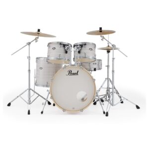 Pearl Export 22'' Rock Drum Kit, Slipstream White - Image 2