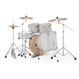 Pearl Export 22'' Rock Drum Kit, Slipstream White - Image 4