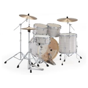 Pearl Export 22'' Rock Drum Kit, Slipstream White - Image 5