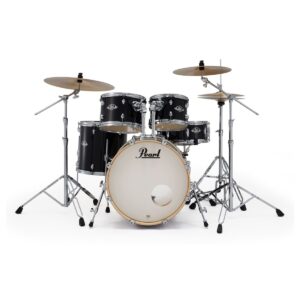 Pearl Export 20'' Fusion Drum Kit, Jet Black - Image 2