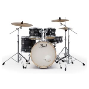 Pearl Export 20'' Fusion Drum Kit, Graphite Silver Twist - Image 2