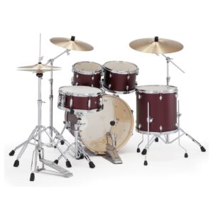 Pearl Export 20'' Fusion Drum Kit, Satin Scarlet - Image 3