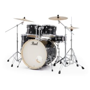 Pearl Export 22'' Rock Drum Kit, Jet Black - Image 3