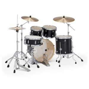 Pearl Export 20'' Fusion Drum Kit, Jet Black - Image 4