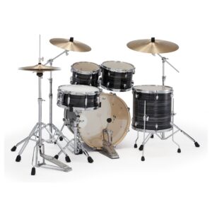 Pearl Export 20'' Fusion Drum Kit, Graphite Silver Twist - Image 4