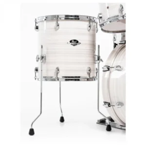 Pearl Export EXX 14" x 14″ Floor Tom, Slipstream White - Image 1