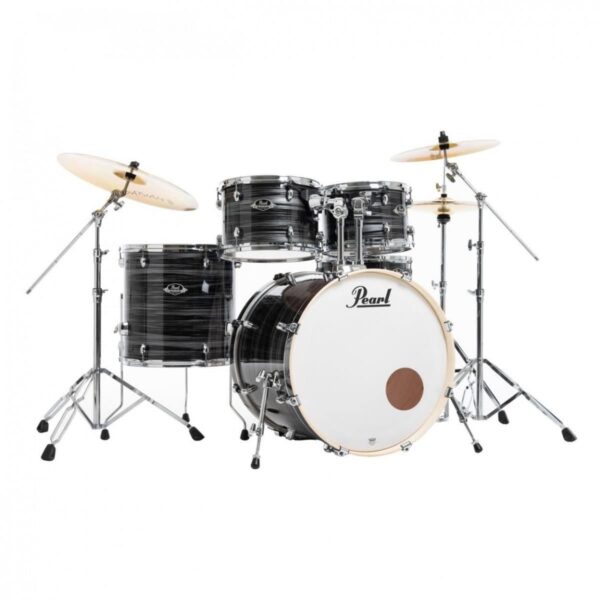 pearl-export-exx-22in-american-fusion-kit-graphite-silver-twist
