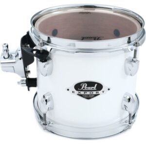 Pearl Export EXX 12x8" Rack Tom, Satin White - Image 1