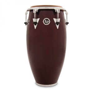LP Classic Wood Top Tuning 11 3/4'' Conga Dark Wood Chrome Hardware - Image 2