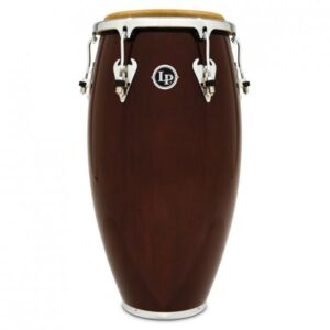 LP Matador Wood 11 3/4'' Conga Dark Brown Chrome Hardware - Image 1