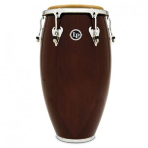 LP Matador Wood 12 1/2'' Tumba Dark Brown Chrome Hardware - Image 1